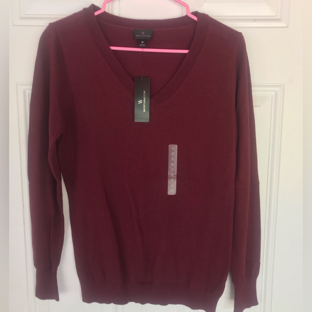 Long Sleeve V-Neck Sweater